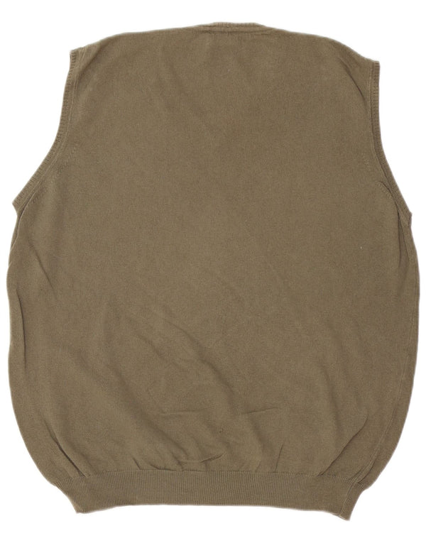 TRUSSARDI Ανδρικό γιλέκο Tank Top Medium Khaki