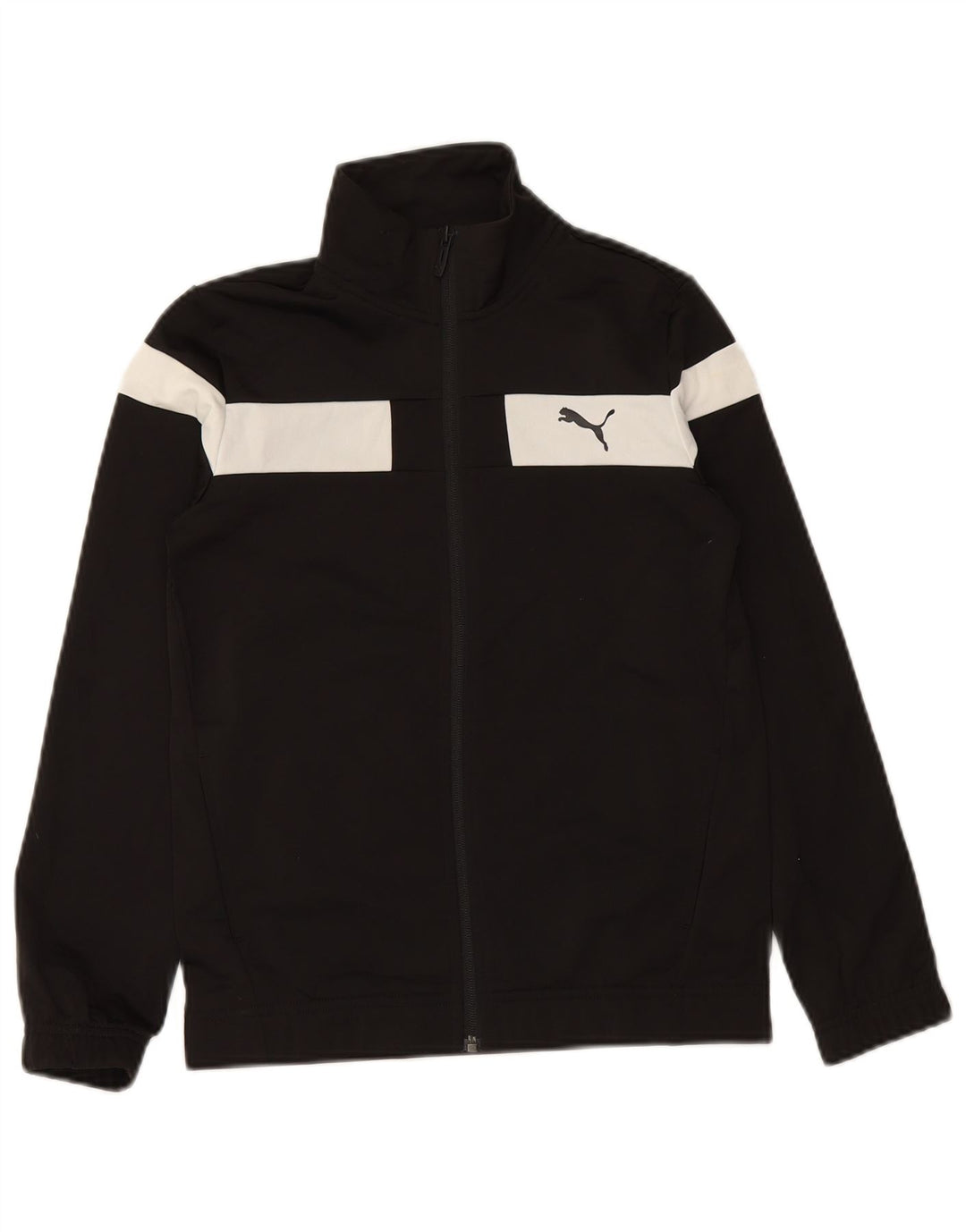 Μπουφάν PUMA Boys αθλητική φόρμα 11-12 ετών Μαύρο Colourblock Polyester