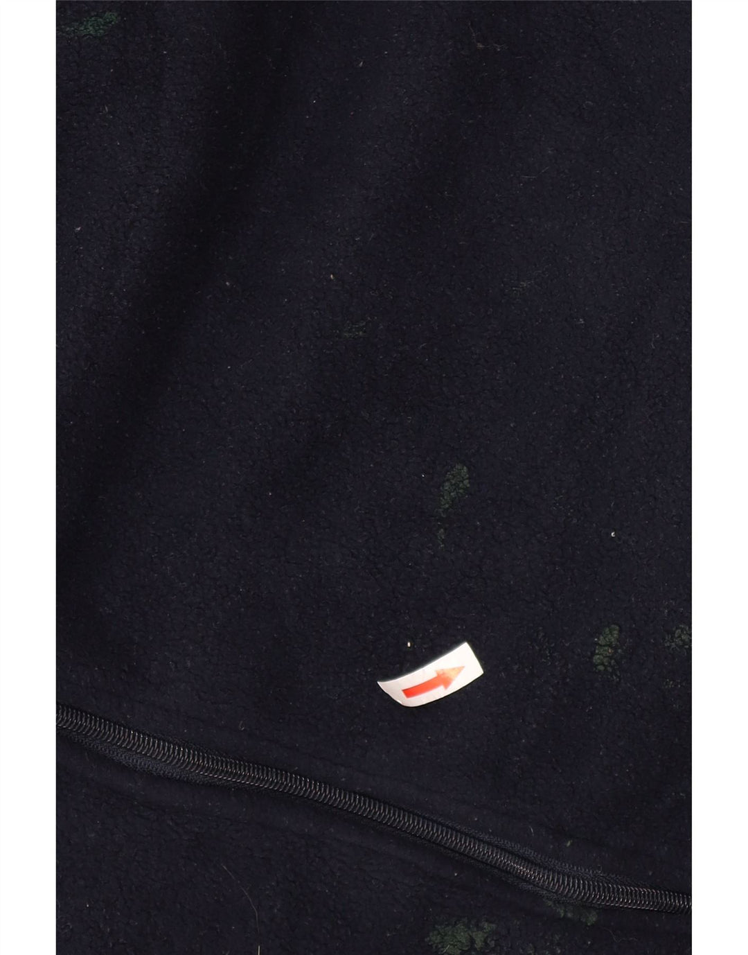 Reebok Ανδρικό Fleece Jacket UK 40 Large Navy Blue Polyester