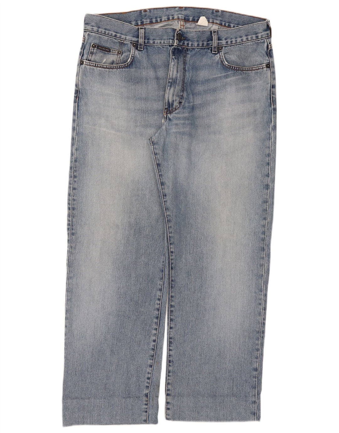 Γυναικείο τζιν ίσιο Calvin Klein W36 L28 Blue