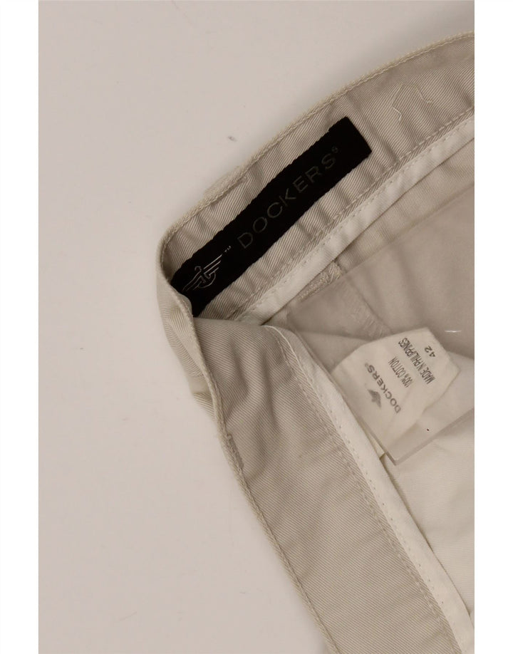 Dockers Ανδρικό σορτς Chino με καρφίτσα W42 2XL Γκρι βαμβακερό