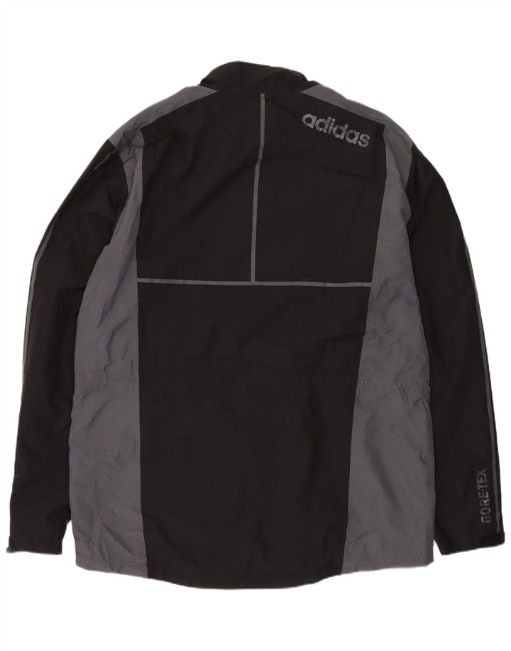 Ανδρικό γραφικό τζάκετ ADIDAS Windbreaker UK 42 XL Black Colourblock
