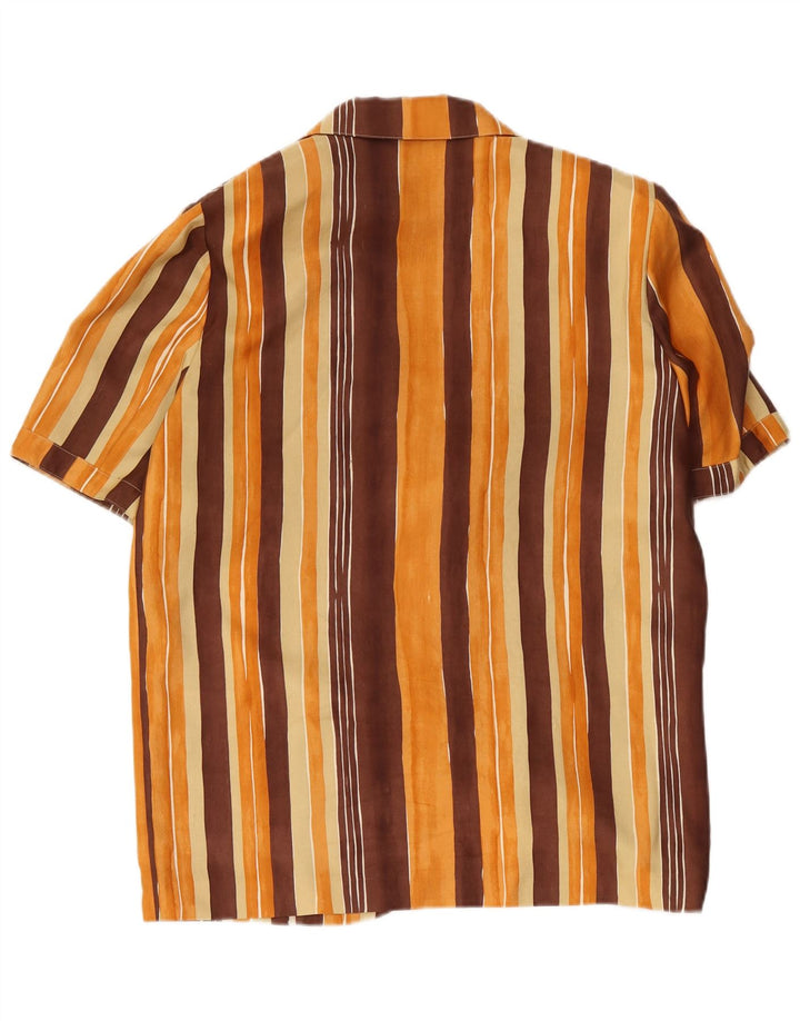 Vintage γυναικείο τζάκετ μπλέιζερ με 3 κουμπιά EU 46 XL Πολύχρωμο ριγέ