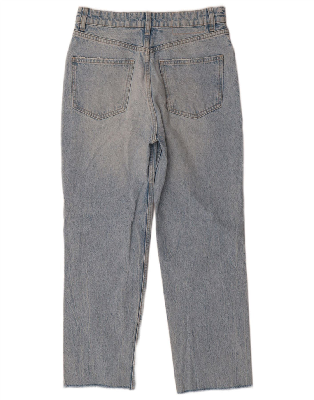 ZARA Γυναικείο Cropped Jeans EU 38 Small W28 L25 Blue Cotton