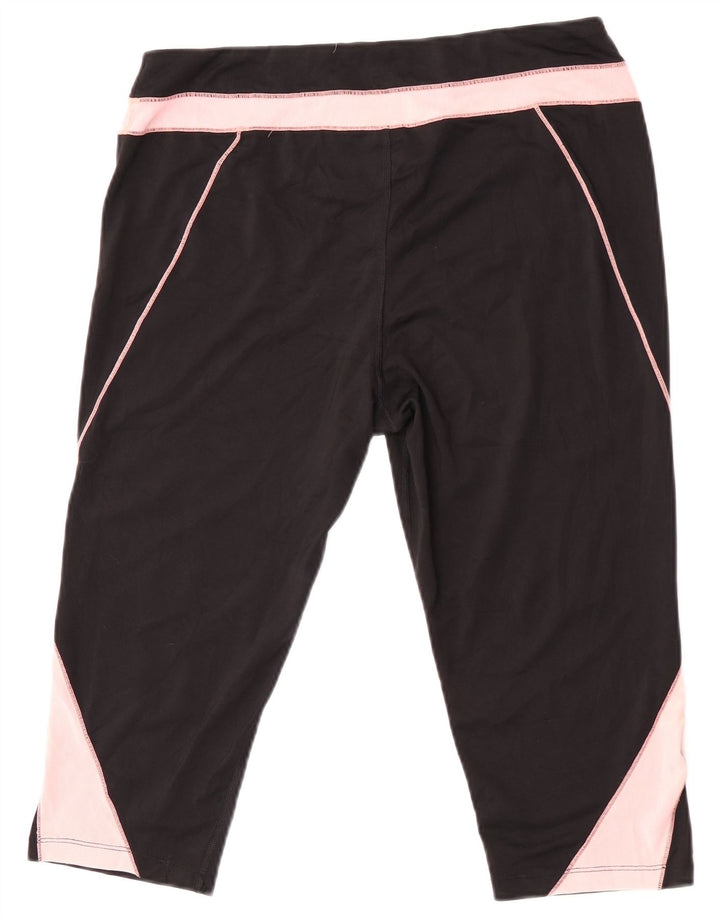 Fila Γυναικεία κολάν Capri UK 14 Large Black Colourblock Πολυεστέρας