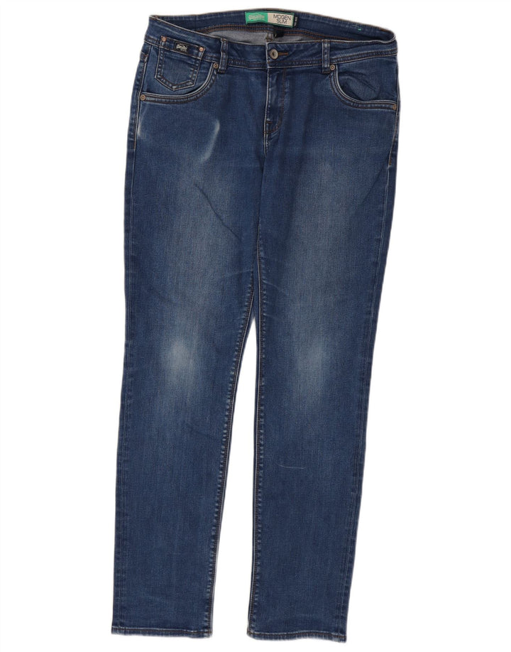Superdry Γυναικείο Imogen Slim Jeans W32 L32 Μπλε βαμβακερό