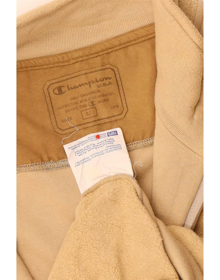 Ανδρική φόρμα Champion Fleece Top Jacket μεσαίο μπεζ βαμβακερό