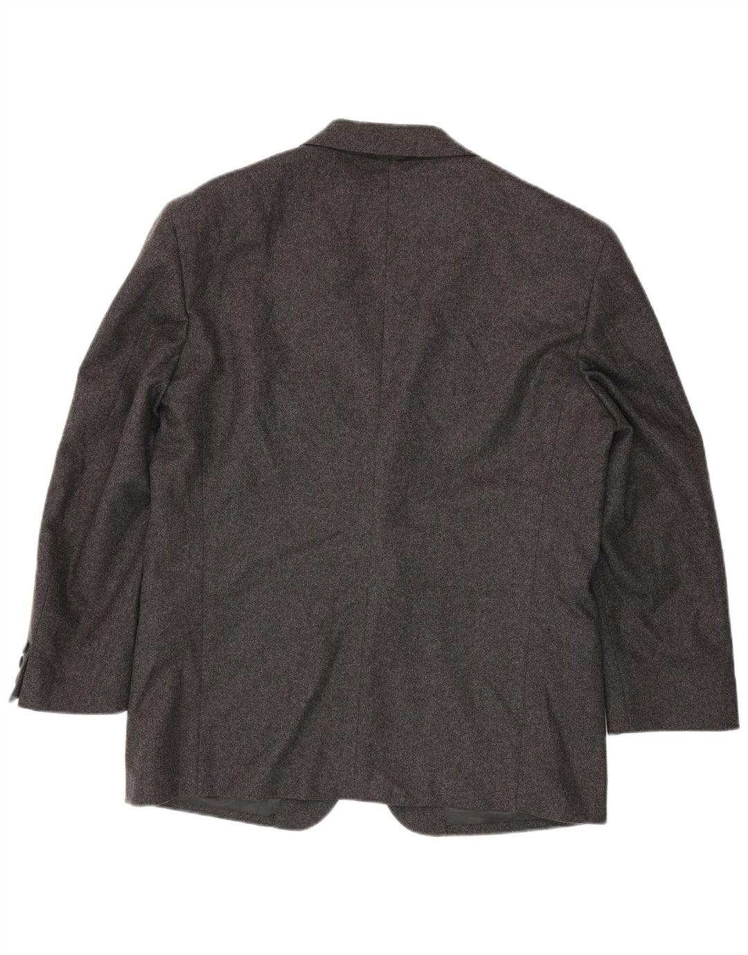 Valentino Ανδρικό μπουφάν σακάκι με 2 κουμπιά IT 54 2XL Γκρι παρθένο μαλλί