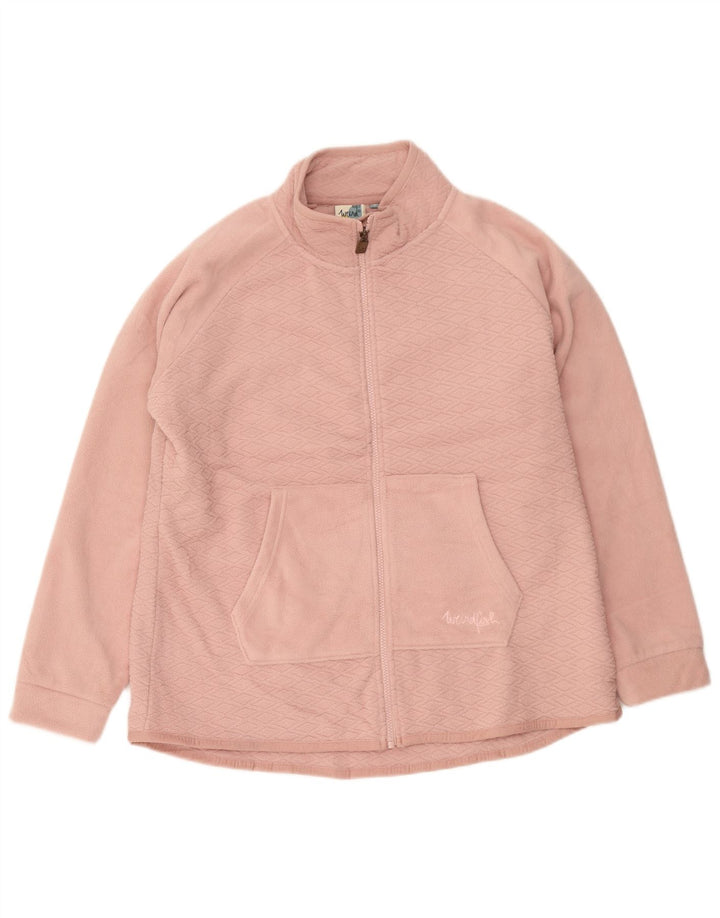 Weird Fish Γυναικείο Fleece Jacket UK 18 XL Pink Polyester