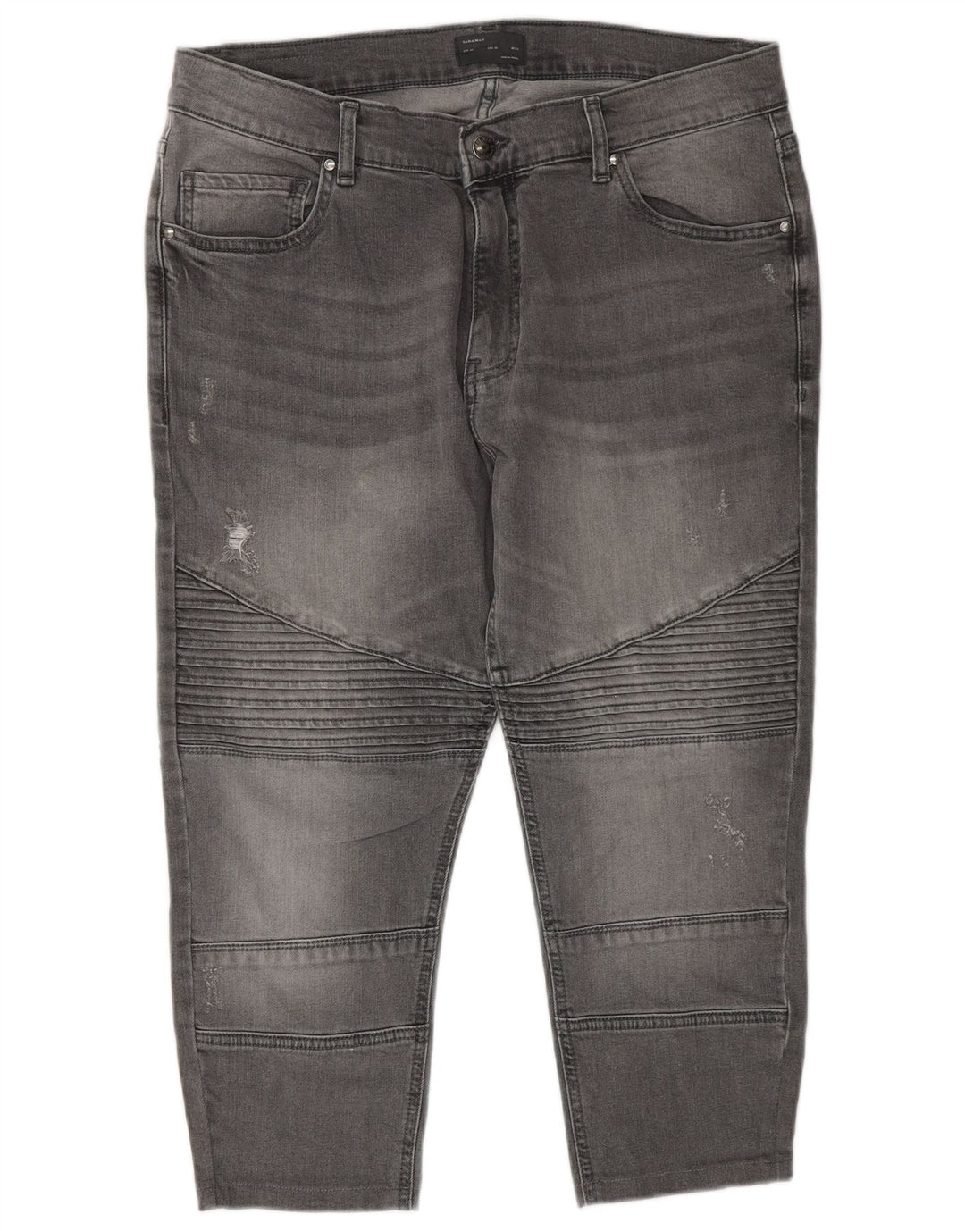 Ανδρικό τζιν Capri ZARA 44 Large W34 L22 Γκρι