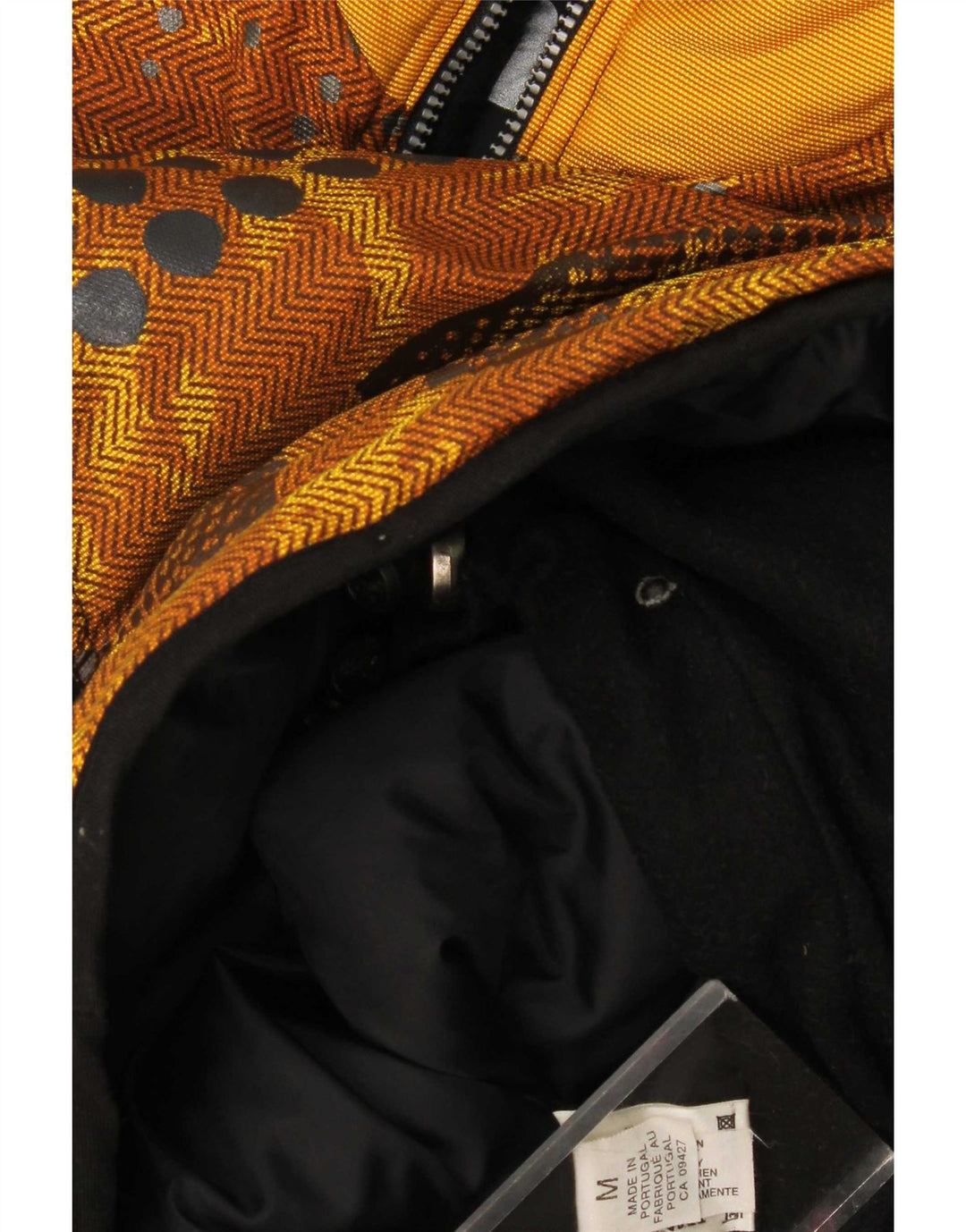 Ανδρικό μπουφάν πουλόβερ Tokka Tribe UK 38 Medium Yellow Geometric