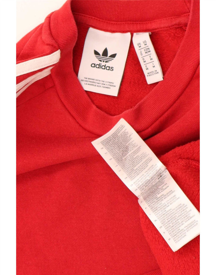 Ανδρικό φούτερ Adidas Jumper Μεσαίο κόκκινο βαμβακερό