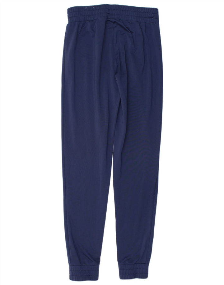 Puma γυναικεία αθλητική φόρμα παντελόνι Joggers UK 10 Small Navy Blue Polyester