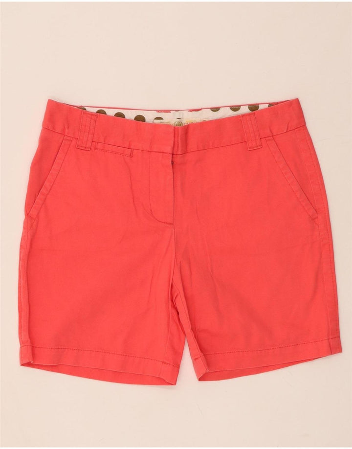 J. Crew Γυναικείο σορτς Chino City Fit US 4 Small W32 Ροζ βαμβακερό