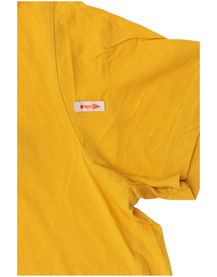 Ανδρικό T-Shirt Champion Graphic Top Medium Yellow
