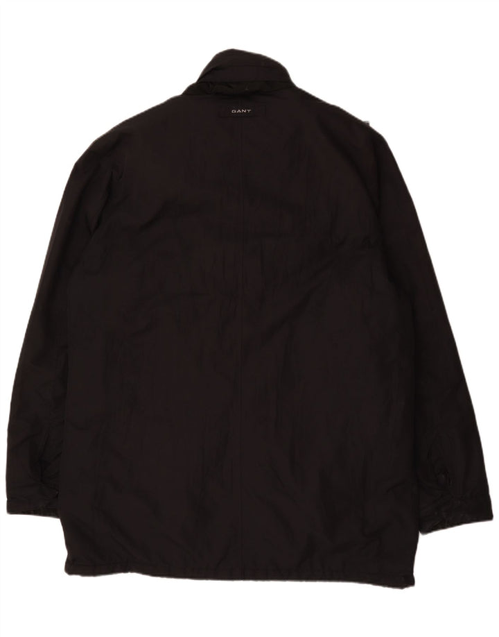 Gant Mens Utility Jacket UK 42 XL Μαύρο Πολυεστέρας