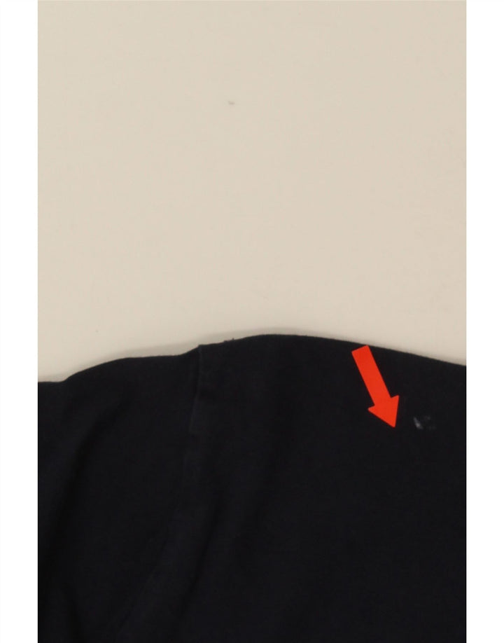 Calvin Klein Ανδρικό T-Shirt Top Large Navy Blue ριγέ