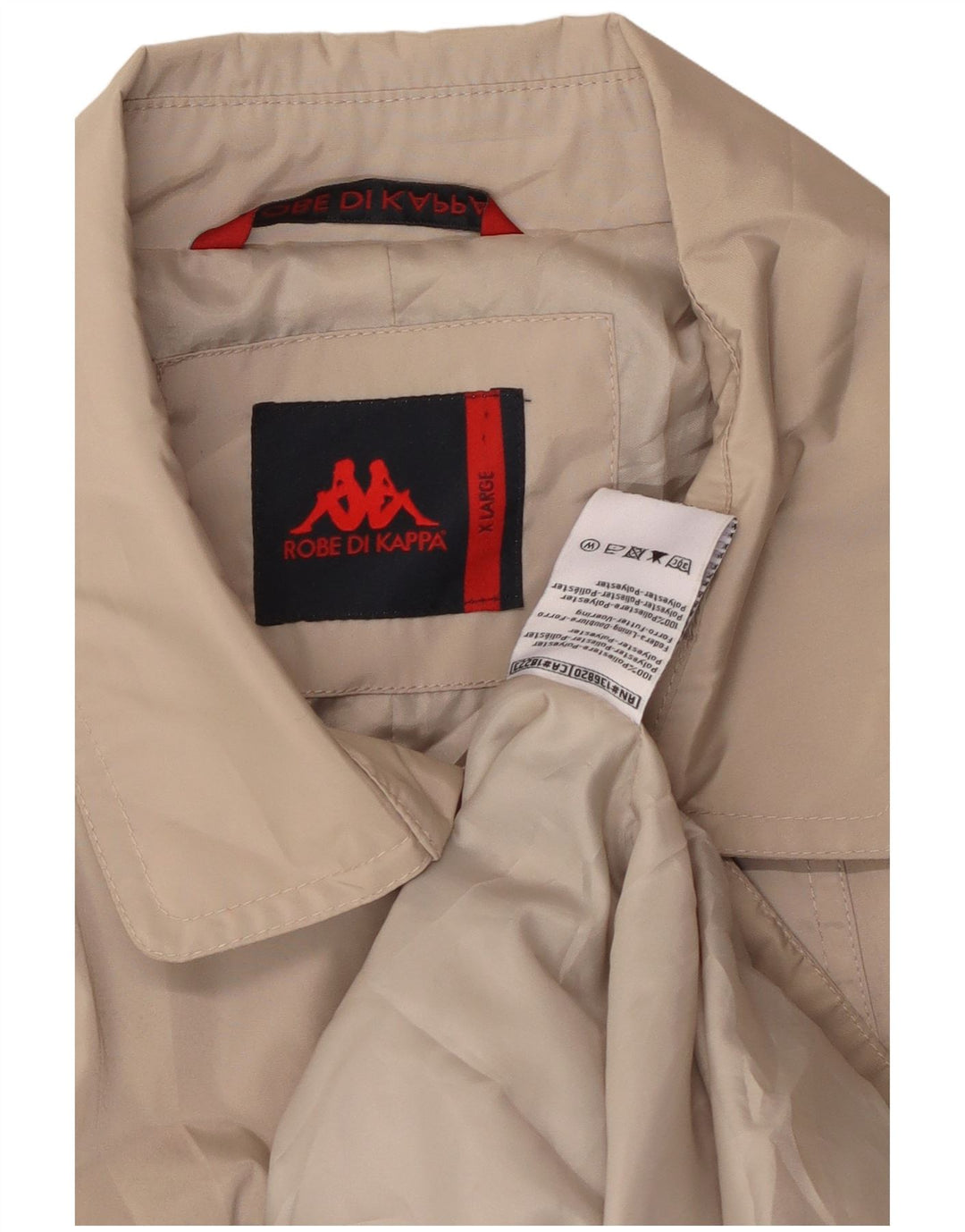 Kappa Γυναικεία καμπαρντίνα UK 18 XL Beige Polyester