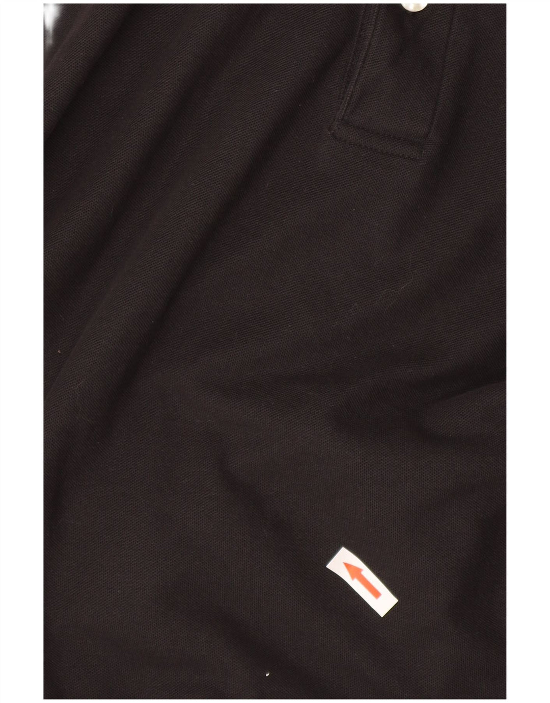 Izod Ανδρικό πουκάμισο Polo XL Μαύρο βαμβακερό
