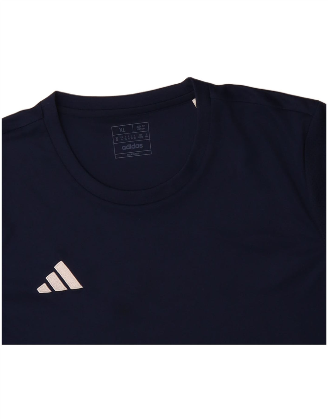 Ανδρικό μπλουζάκι ADIDAS Aeroready Slim Fit Top XL Navy Blue Polyester
