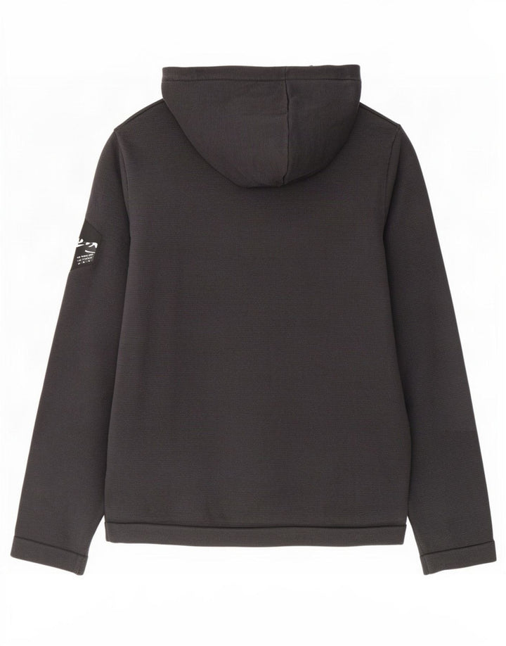 Jack & Jones Ανδρικό μπλουζάκι με κουκούλα, μικρό γκρι βαμβακερό
