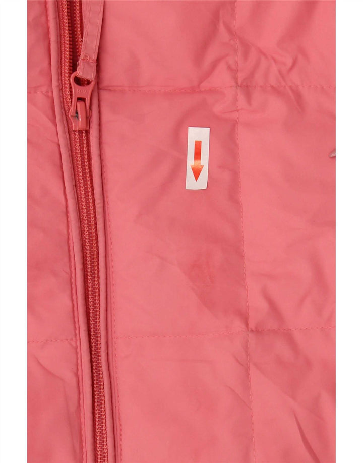 Napapijri Γυναικεία padded Gilet UK 12 Medium Pink