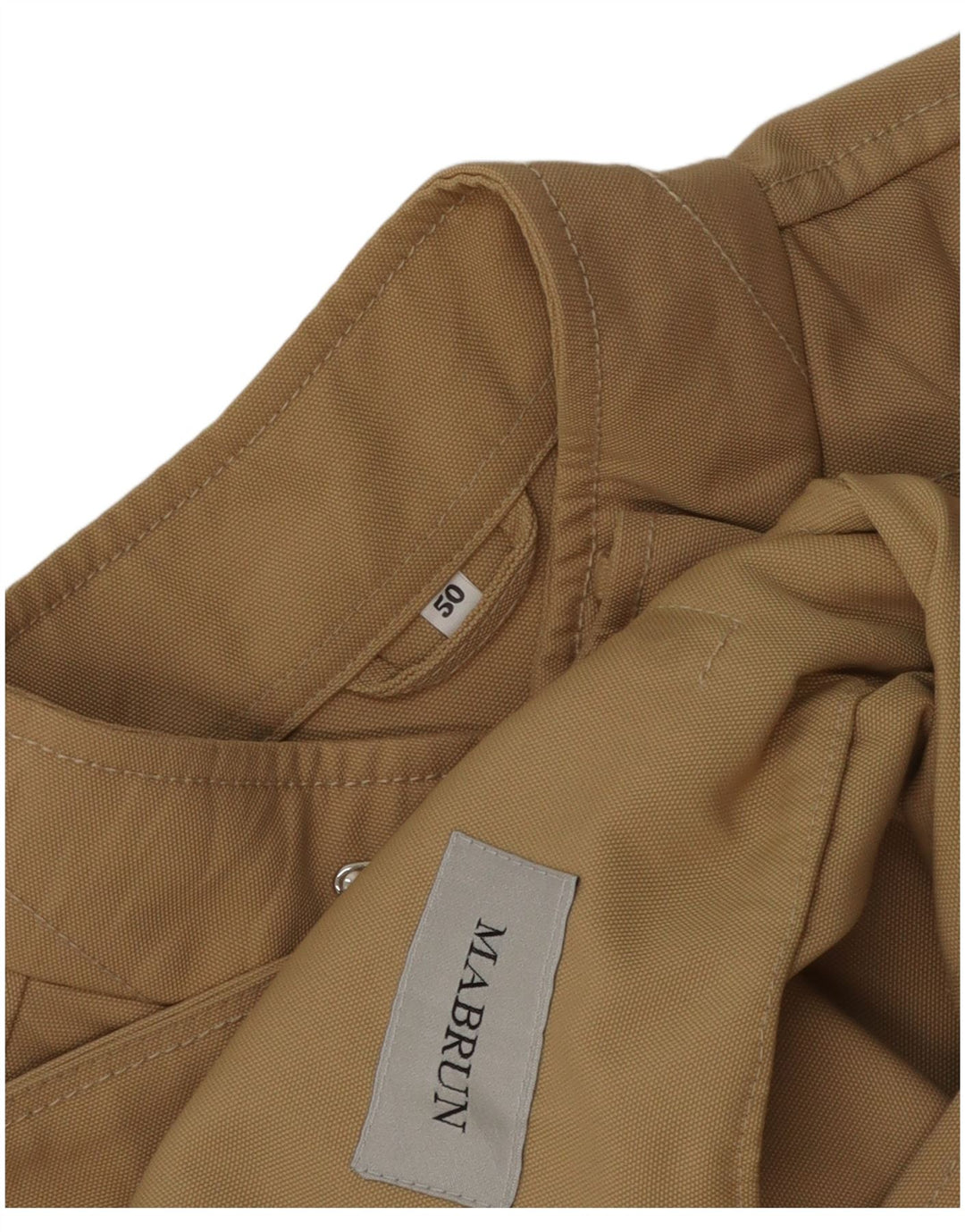 Mabrun Ανδρικό Bomber Jacket UK 40 Large Beige