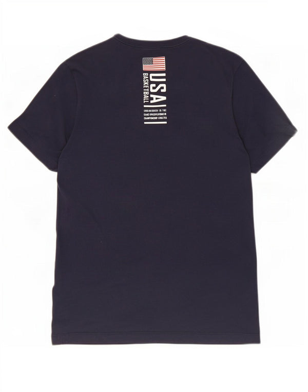 Ανδρικό μπλουζάκι Nike USA με γραφικό μπλουζάκι, μικρό ναυτικό, βαμβακερό
