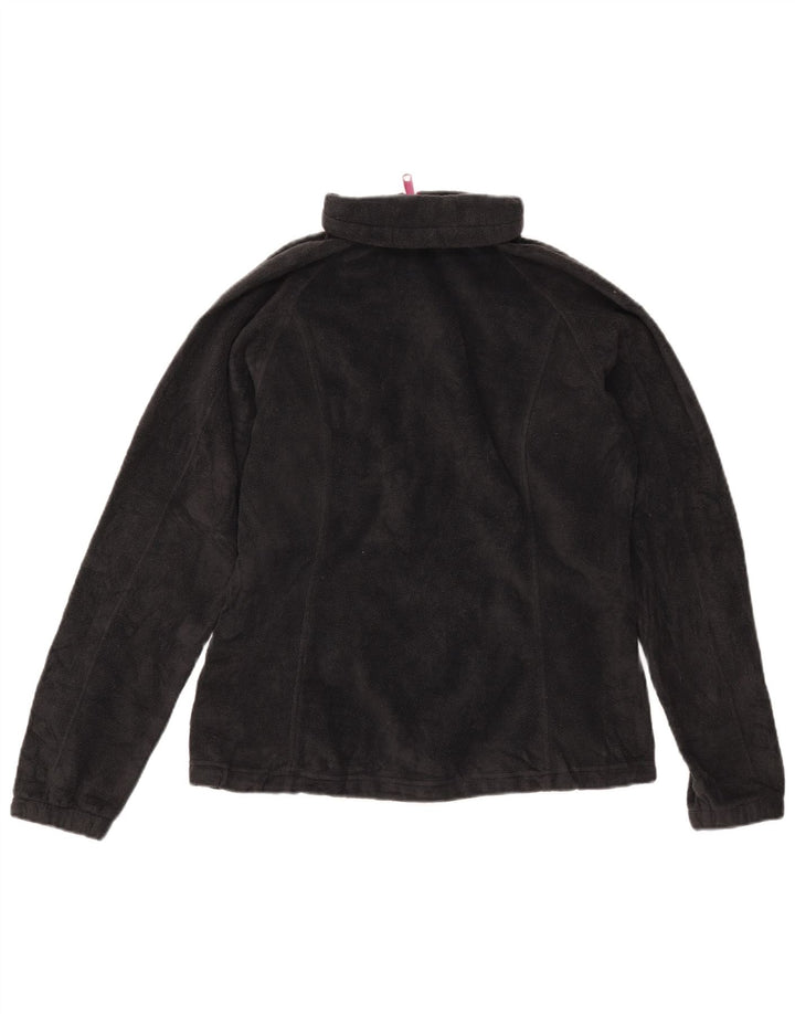 COLUMBIA Γυναικείο Fleece Jacket UK 16 Large Black Polyester