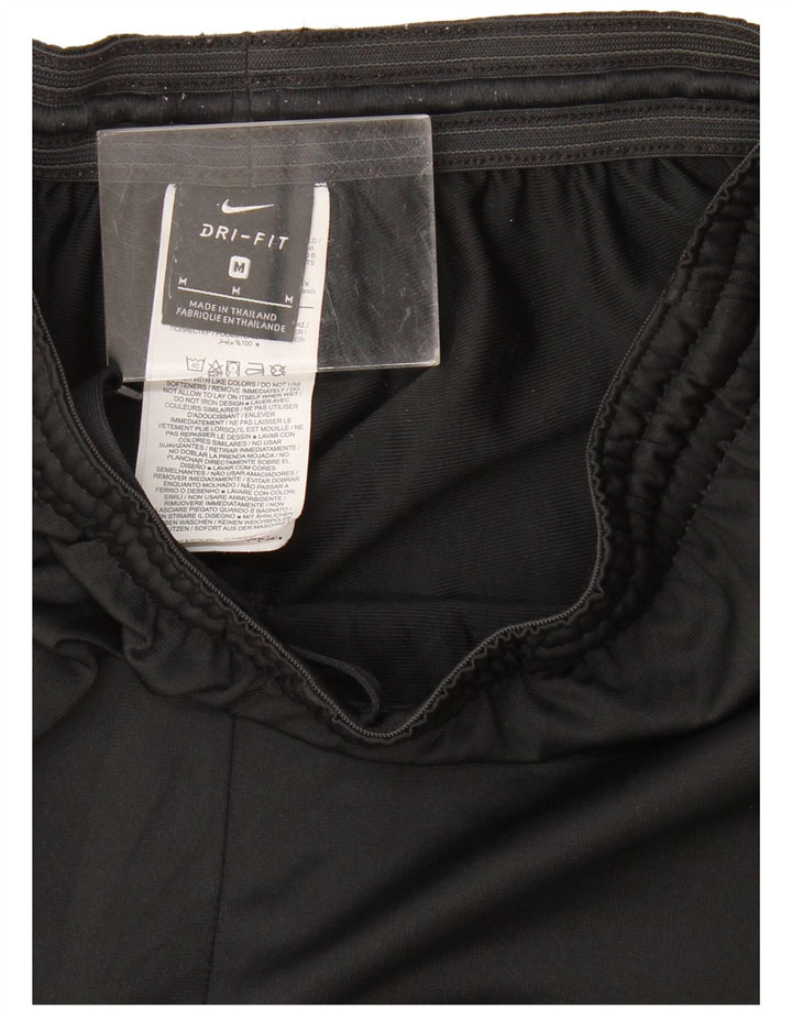 Ανδρικές φόρμες Nike Dri Fit Παντελόνια μεσαίου μαύρου χρώματος πολυεστέρας