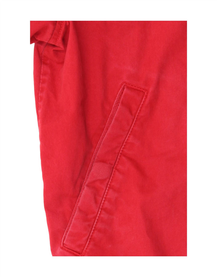 Ανδρικό μπουφάν Gant Bomber UK 36 Small Red Colourblock Βαμβακερό
