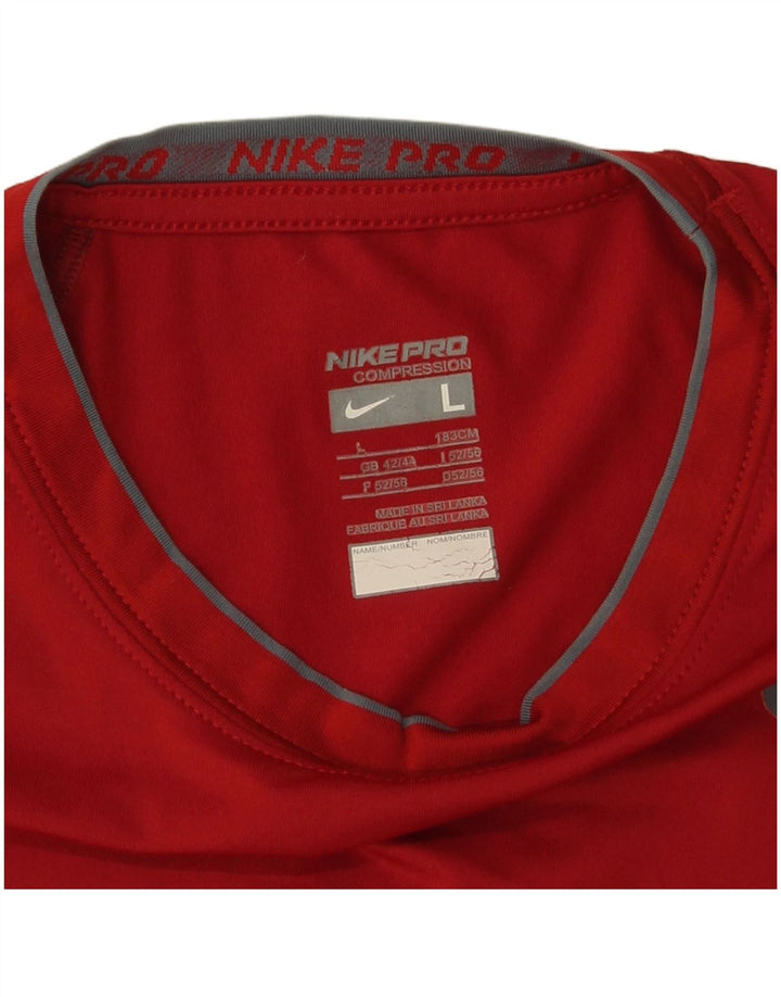 Ανδρικό T-Shirt Nike Top UK 42/44 Large Red