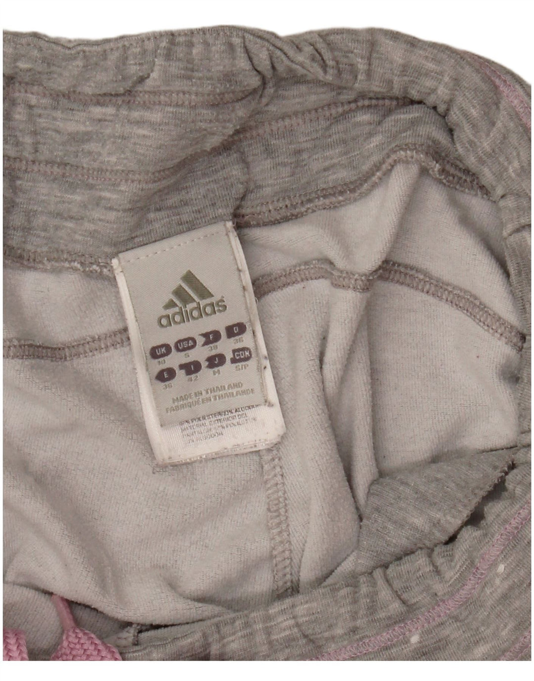 Γυναικεία αθλητική φόρμα Adidas Παντελόνι Joggers UK 10 Small Grey Polyester