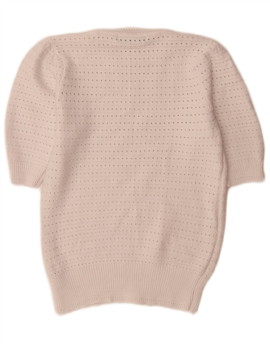 Marks & Spencer Γυναικείο πουλόβερ με λαιμόκοψη UK 10 Small White