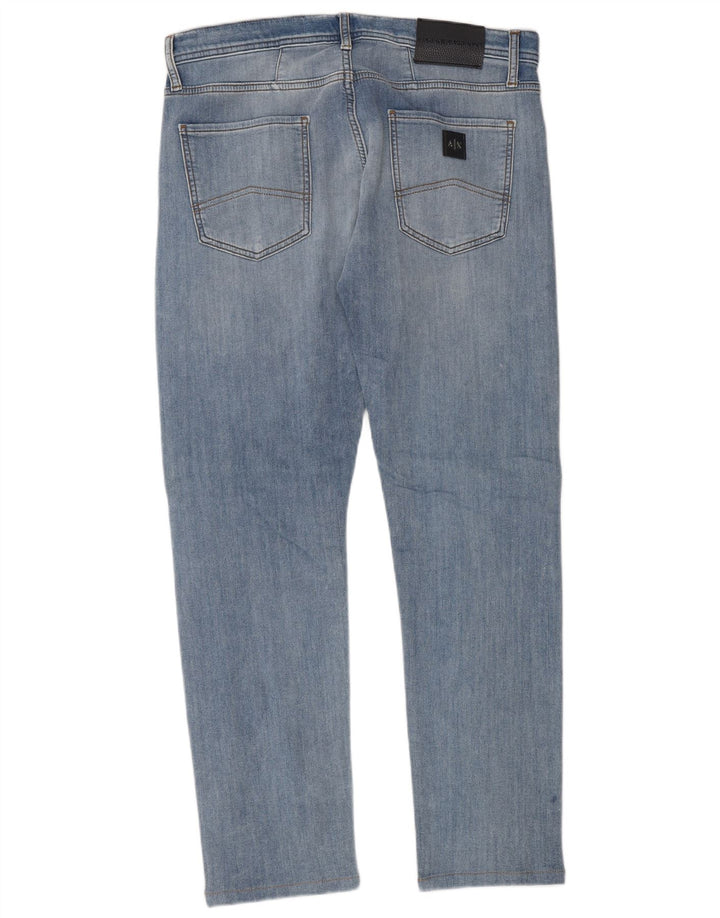 Armani Exchange Ανδρικό Slim Jeans W33 L32 Μπλε βαμβακερό