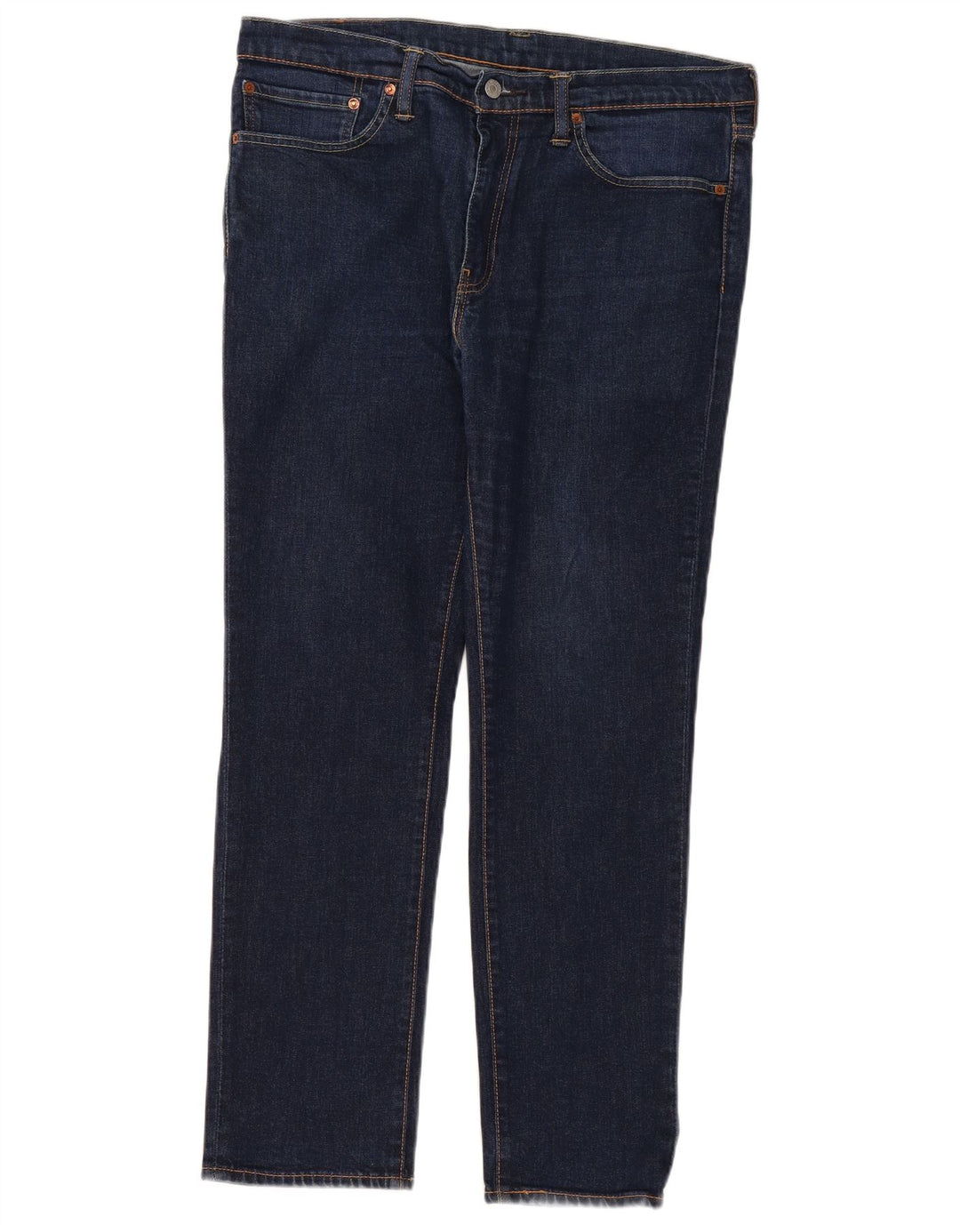 Levi's Mens 511 Slim Jeans W36 L32 Navy Blue Cotton