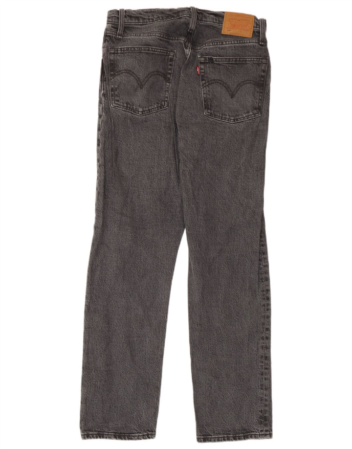 Levi's Mens 501 Straight Jeans W27 L28 Γκρι βαμβακερό