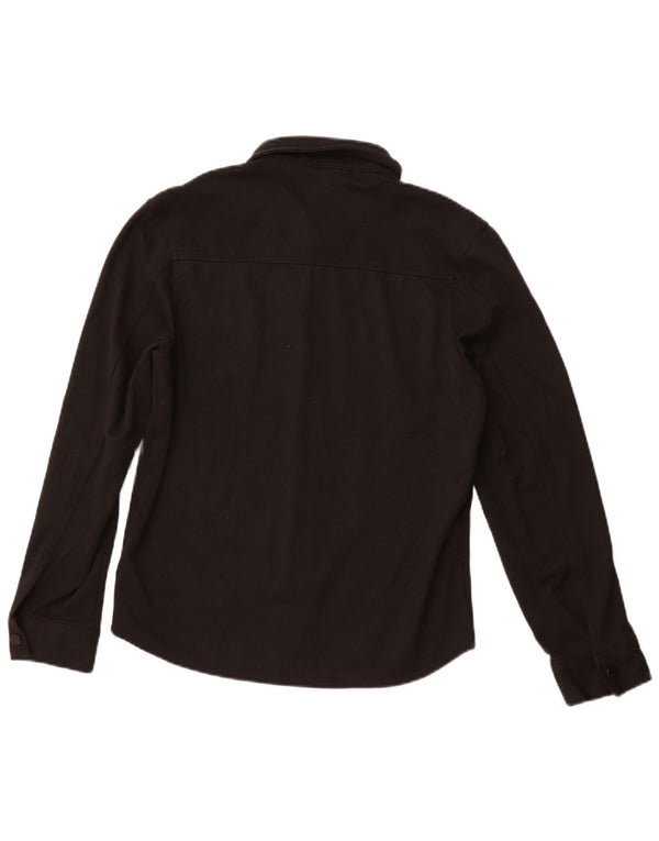 Ανδρικό πουκάμισο ZARA από μικρό μαύρο πολυεστέρα