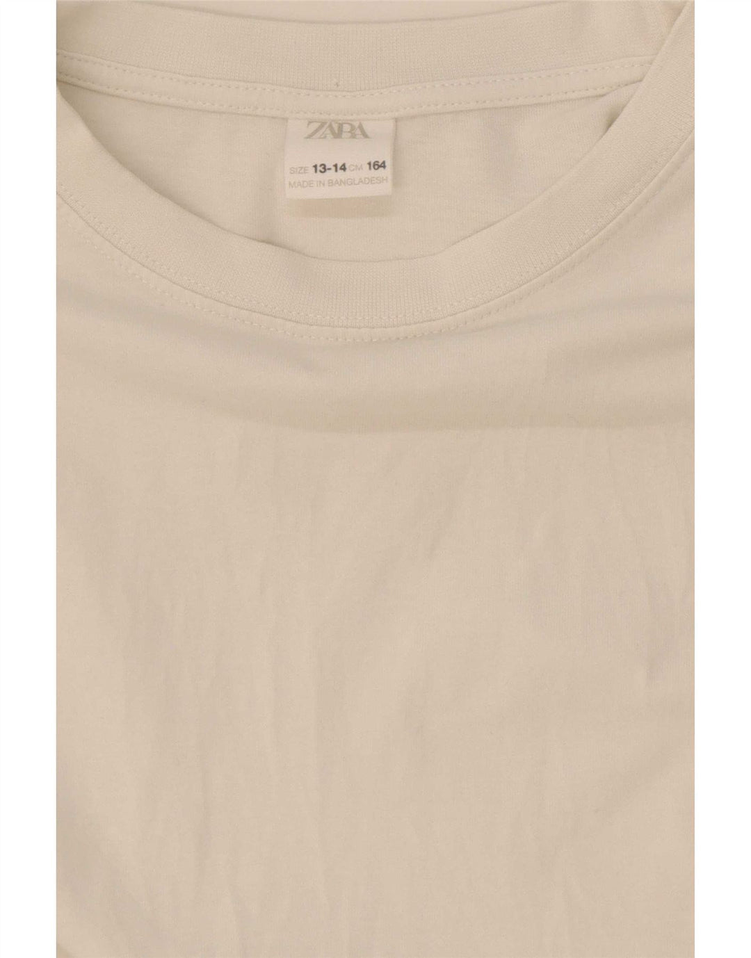 Zara Κοριτσίστικο τοπ μακρυμάνικο 13-14 ετών Λευκό