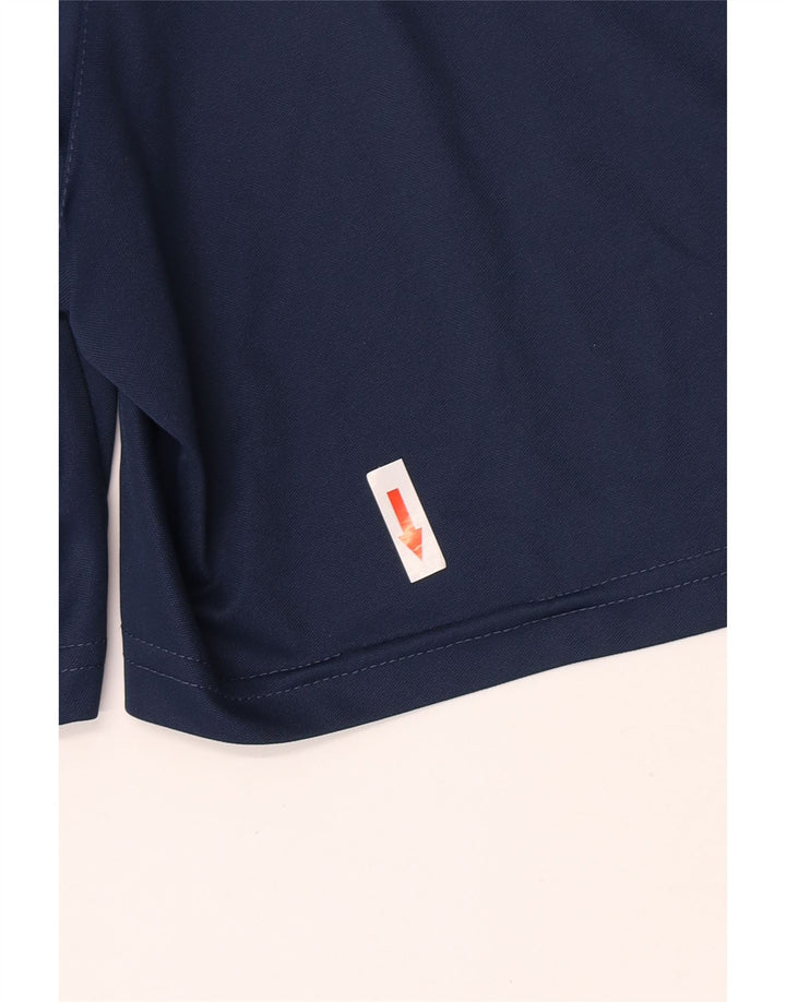 Ανδρικό αθλητικό σορτς Nike Dri Fit με μεγάλο μπλε ναυτικό πολυεστέρα