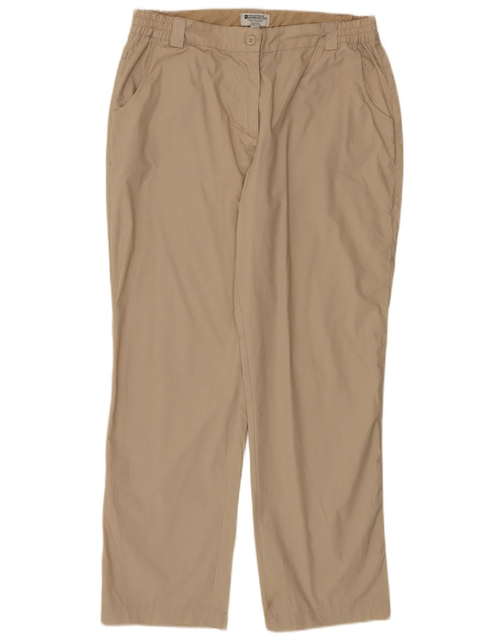 Mountain Warehouse Γυναικείο κανονικό παντελόνι UK 12 Medium W32 L29 Beige