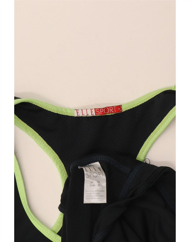 Γυναικείο γραφικό γιλέκο Elle Sport Top UK 12 Μεσαίου Γκρι Γεωμετρικός Πολυεστέρας