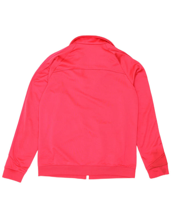 Γυναικεία αθλητική φόρμα Adidas Top Jacket UK 16/18 μεγάλο ροζ πολυεστέρας
