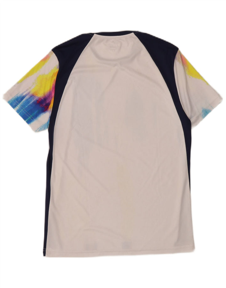AUSTRALIAN L'ALPINA Ανδρικό T-Shirt Top Μικρό Πολύχρωμο Γραβάτα Dye Polyester