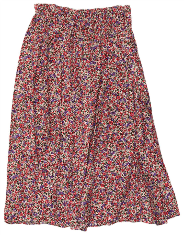 Zara Γυναικεία Φούστα A-Line Μεγάλη W32 Πολύχρωμη Floral