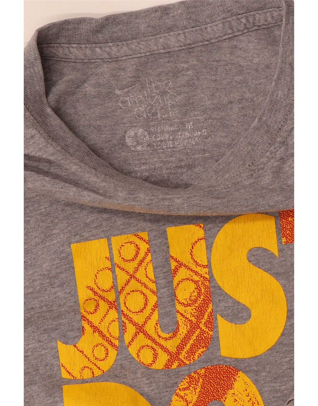 Ανδρικό μπλουζάκι με γραφικά Nike Standard Fit Top Medium Grey