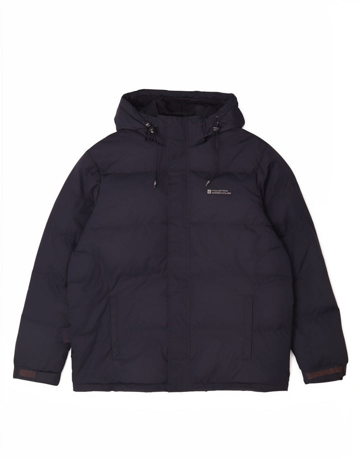 Ανδρικό μπουφάν με κουκούλα Mountain Warehouse UK 40 Large Navy Blue
