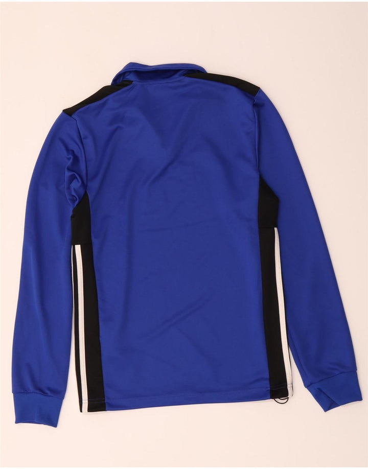 Adidas Ανδρική φόρμα πουλόβερ με φερμουάρ Climalite Top XS Blue Colourblock