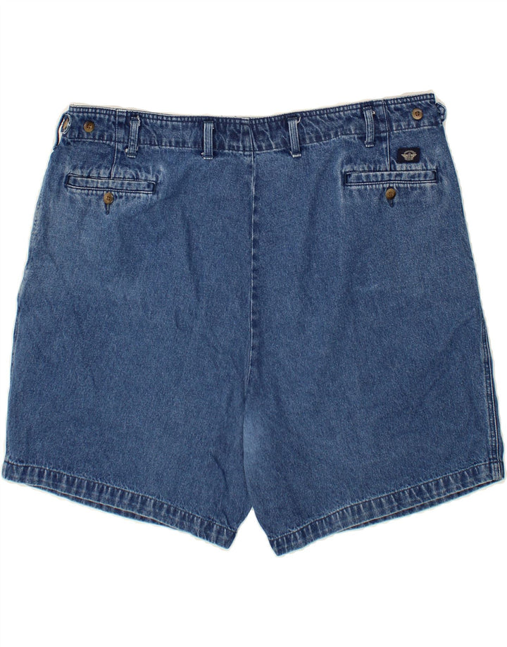 DOCKERS Mens Pegged Denim Shorts W44 2XL Blue Cotton Vintage Dockers and Second-Hand Dockers from Messina Hembry 