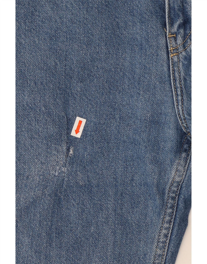 Γυναικείο τζιν ίσιο CALVIN KLEIN W26 L27 Μπλε